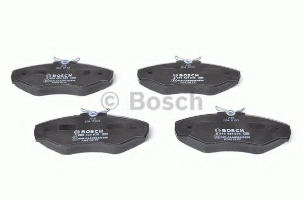 BOSCH 0 986 424 636 Brake Pad Set, disc brake